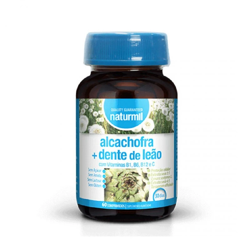 Артишок + глухарче – за черния дроб и жлъчката,, 60 таблетки