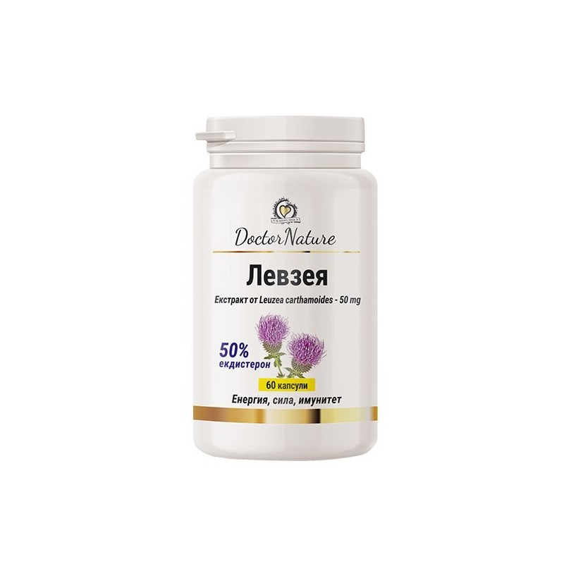 Dr. Nature Левзея, 60 капсули