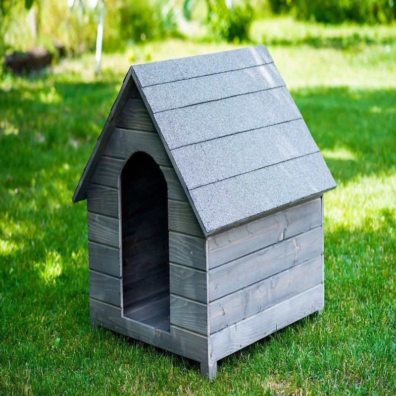 Къща за куче, Дърво, Размер XL , Винтидж