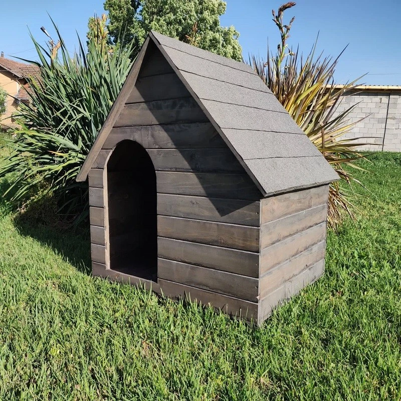 Къща за куче, Дърво, Размер ХXL, Винтидж