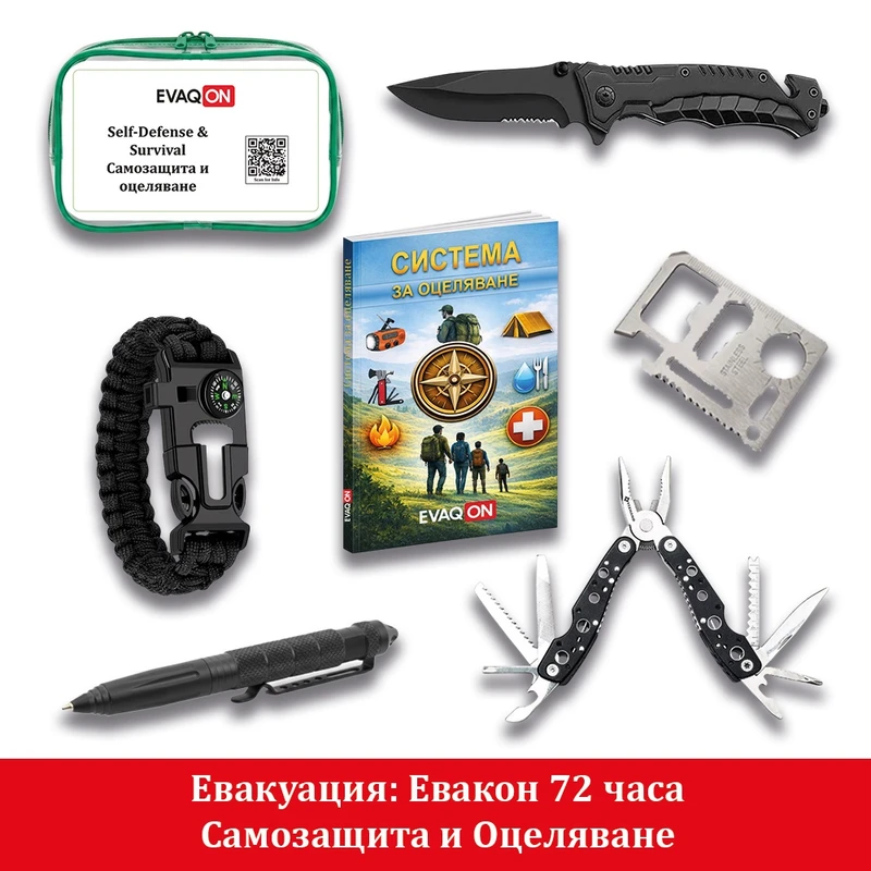 Евакон 72 часа — комплект за готовност при бедствия