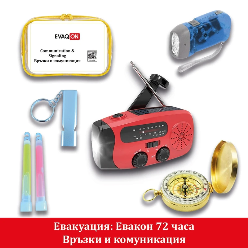 Евакон 72 часа — комплект за готовност при бедствия