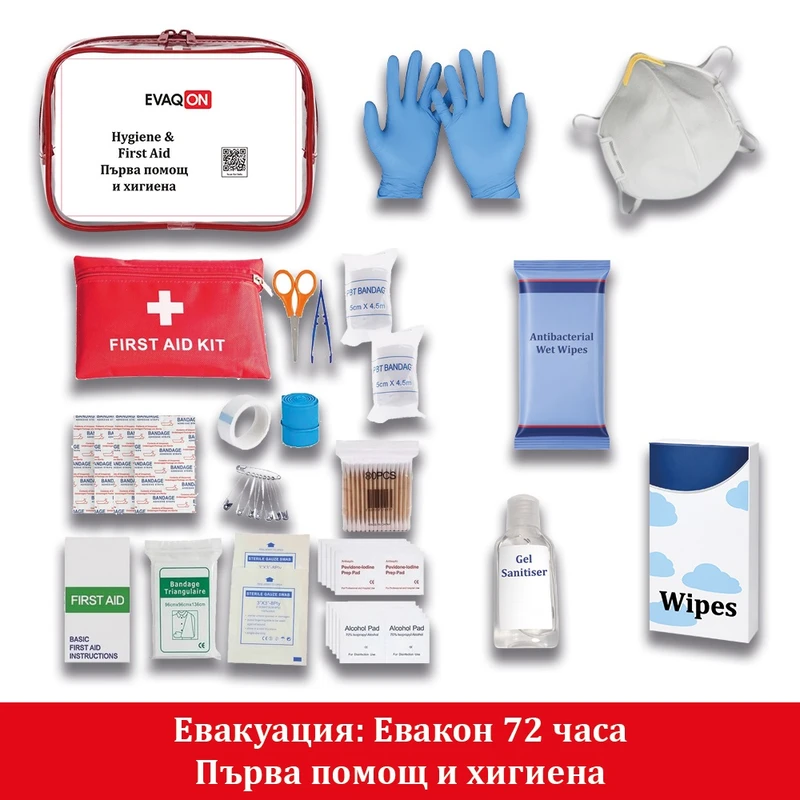 Евакон 72 часа — комплект за готовност при бедствия