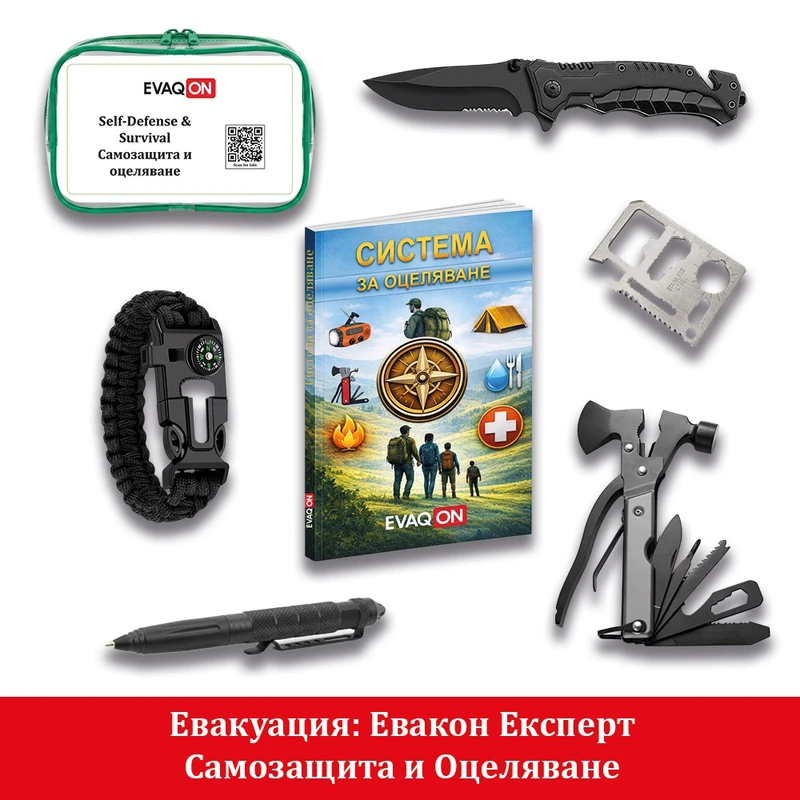 Евакон Експерт — разширена лична готовност за бедствия, когато 72 часа не са достатъчни