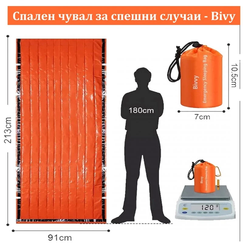 Личен комплект за туризъм "Евакон туризъм"