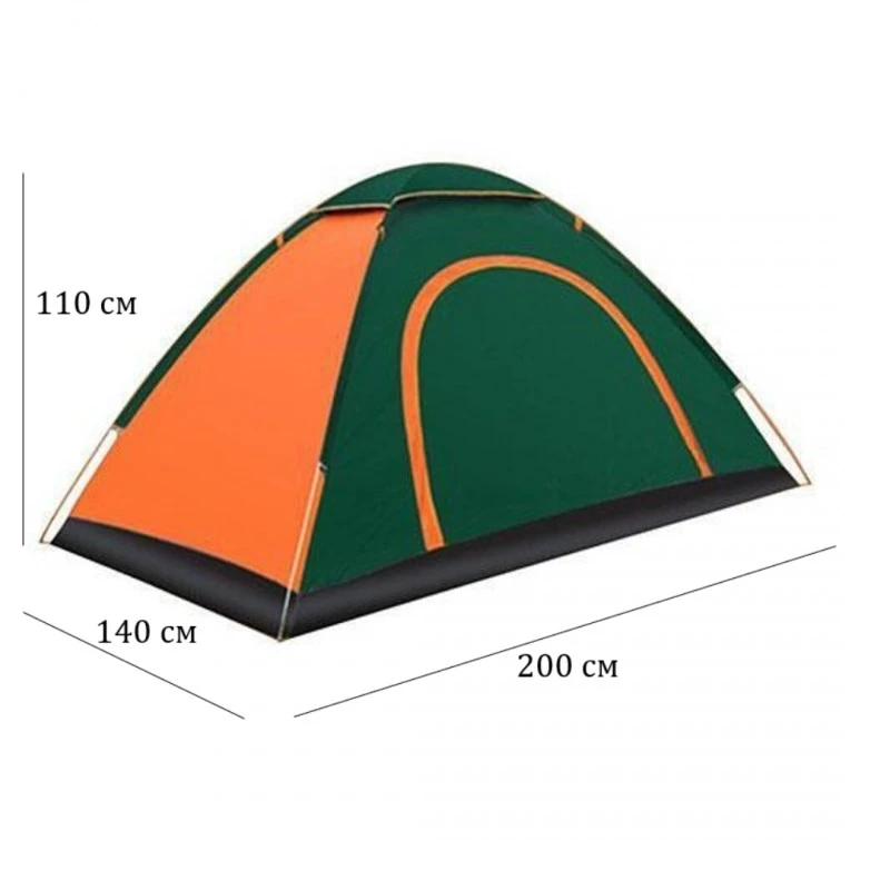 Автоматично разгъваща се палатка за 1-2 души