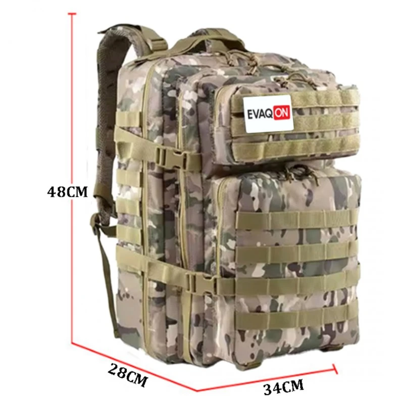 Тактическа раница камуфлаж 55L