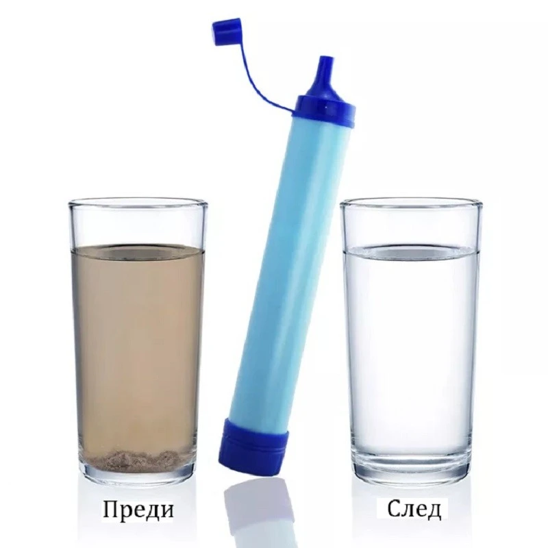 Преносим филтър за пречистване на вода/ Survival Water straw