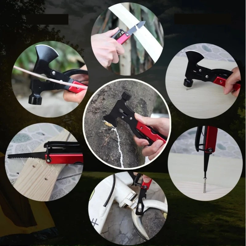 Мултифункционален инструмент брадва-чук-клещи