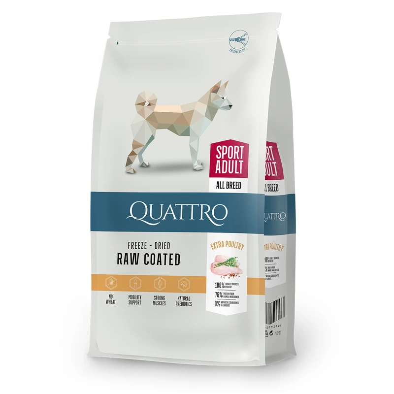 Quattro Sport Adult Extra Poultry, 12 kg
