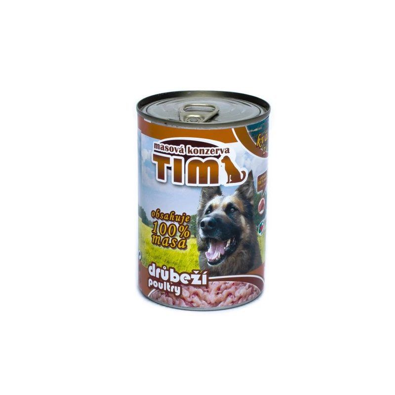 Консерва за кучета Tim, пилешко, 400 г