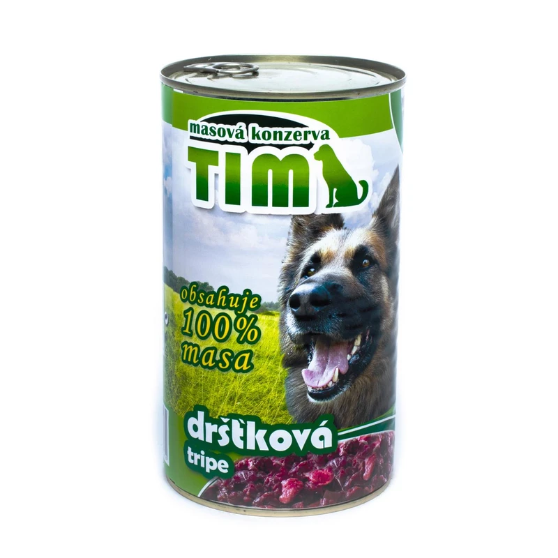 Консерва за кучета Tim, шкембе, 1200 г