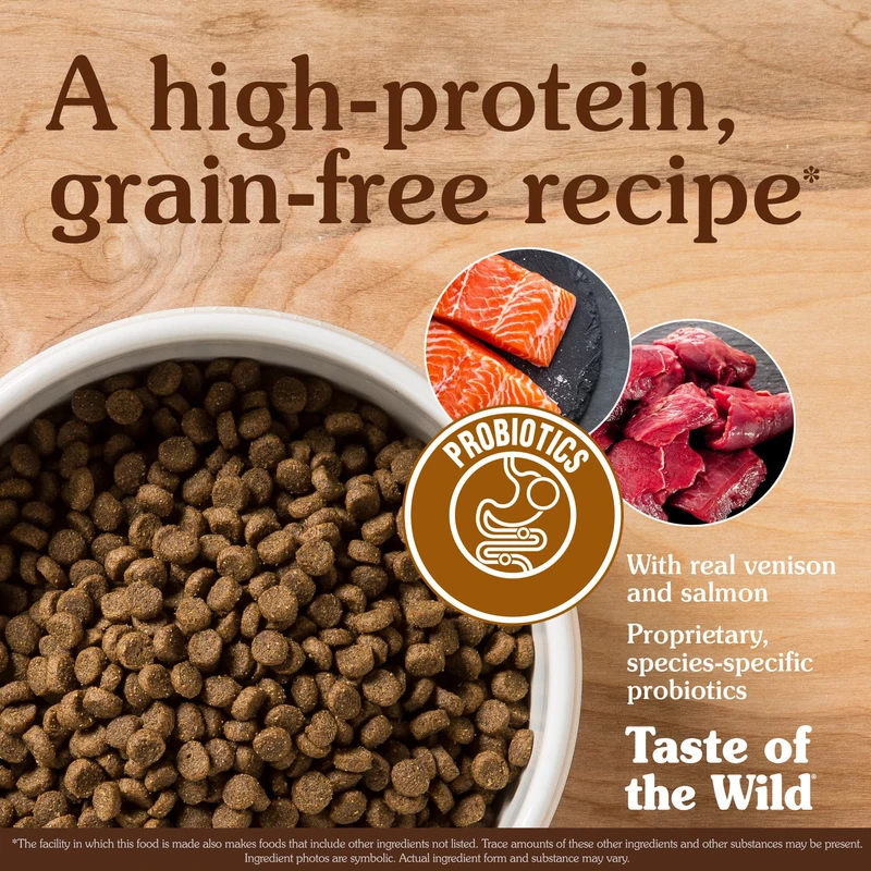 Taste of the Wild, Rocky Mountain Feline, печен елен и пушена сьомга, 6.6 кг