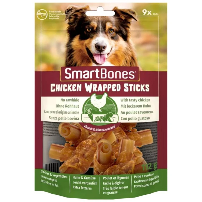 SmartBones 661532 WrapStick chicken Mini 9