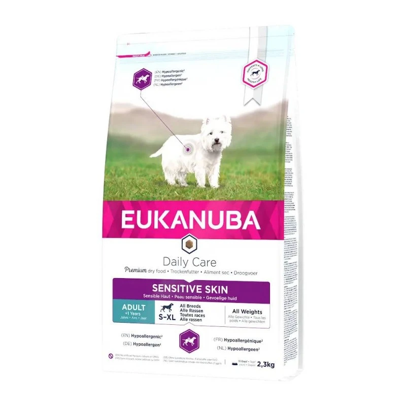 Кучешка храна EUKANUBA DAILY CARE SENSITIVE SKIN