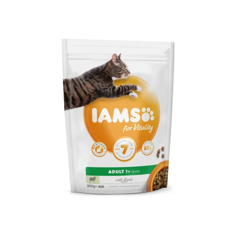 IAMS CAT NEW LAMB 800 g