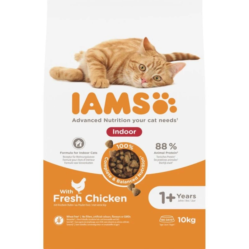 Храна за котки IAMS CAT INDOOR CKN 10    IAMS