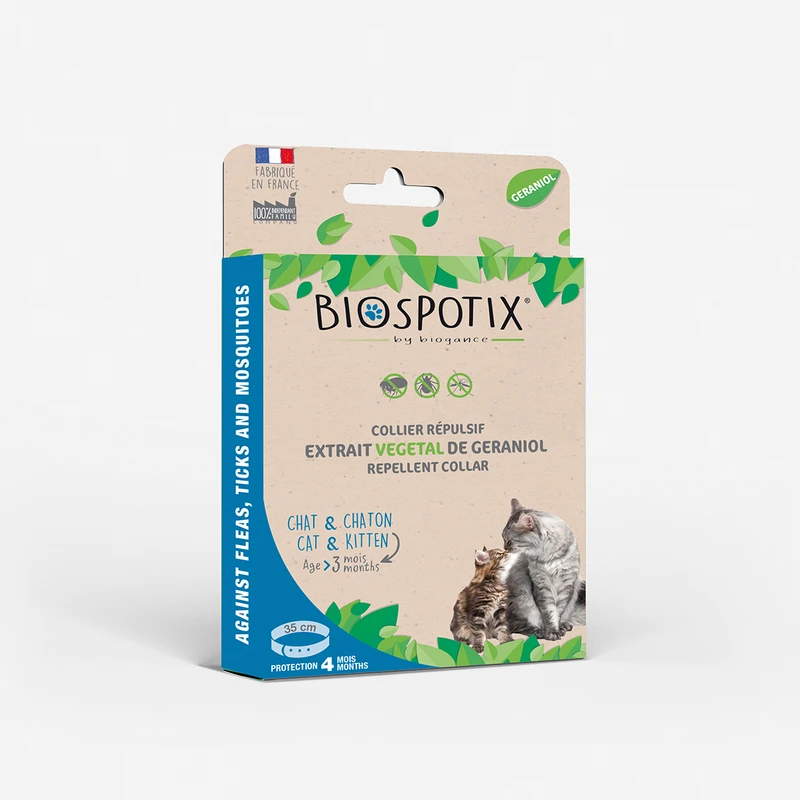 Biogance Biospotix Repellent Collar Cat, 35 см