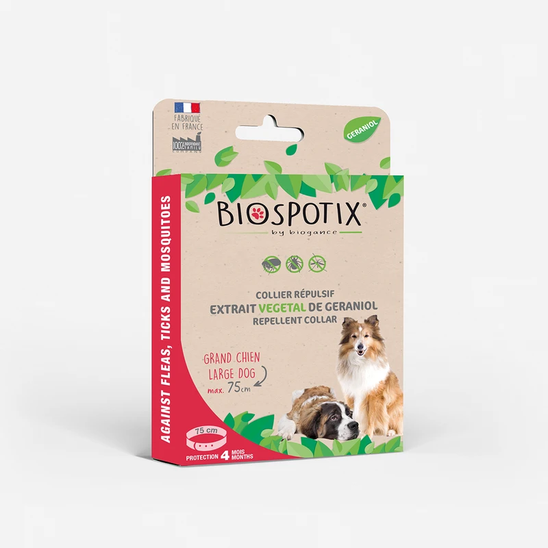 Biogance Biospotix Repellent Collar Dog, 75 см