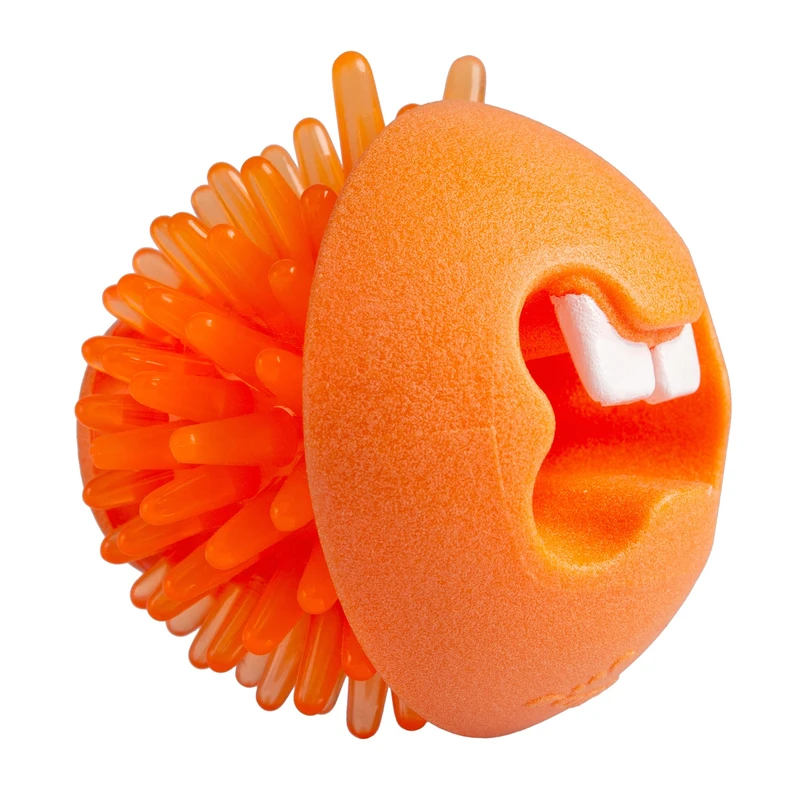 Rogz Fred Treat Toy, Medium, Orange