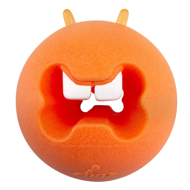 Rogz Fred Treat Toy, Medium, Orange
