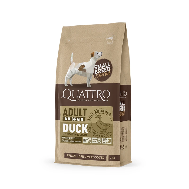 Quattro Adult Mini with Duck, 7 kg
