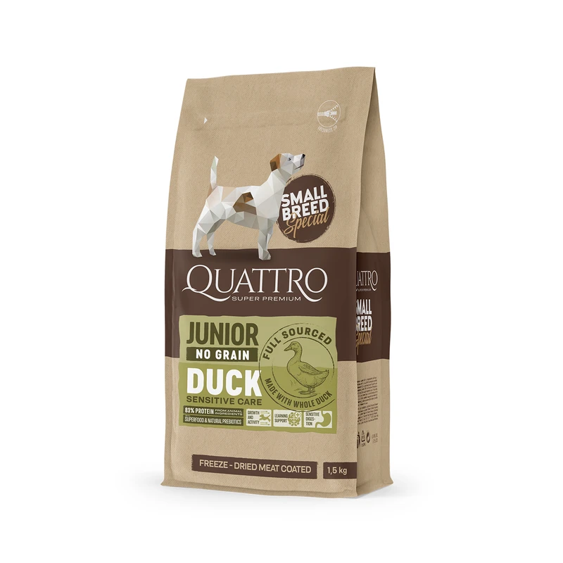 Quattro Junior Mini with Duck, 1.5 kg