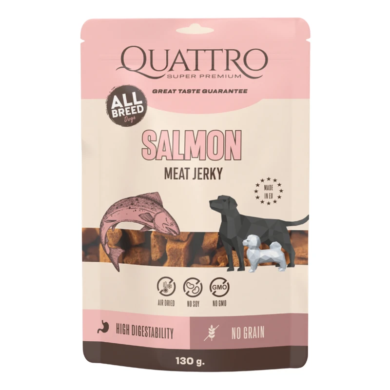 Quattro Meat Jerky, Salmon
