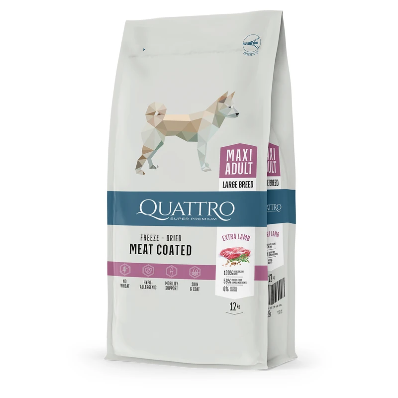 Quattro Maxi Adult Extra Lamb, 12 kg
