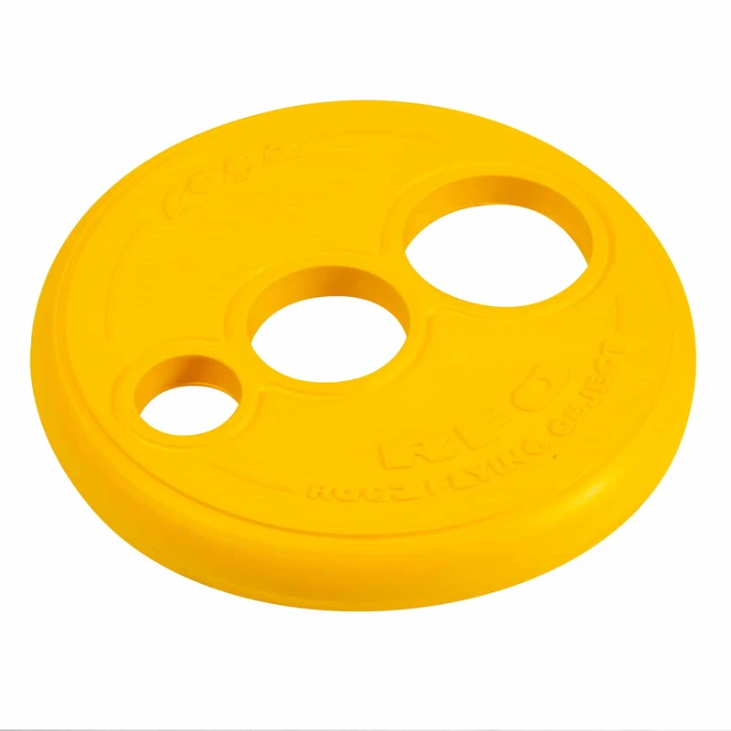 Rogz RFO Fetch Flying Toy, Large, Yellow