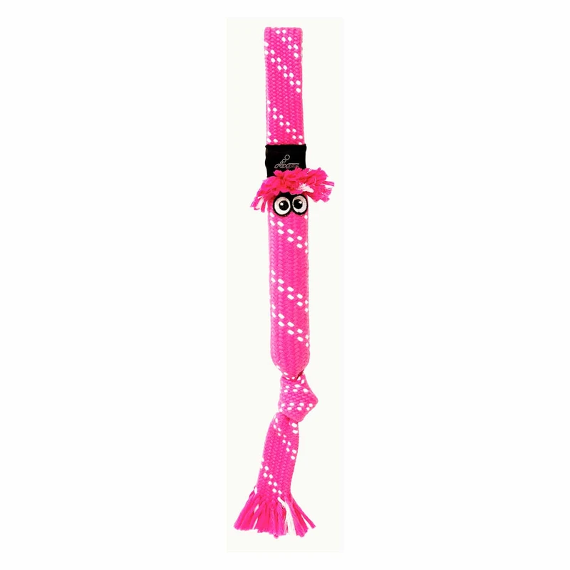 Rogz Scrubz Dental Rope Toy, Large, Pink