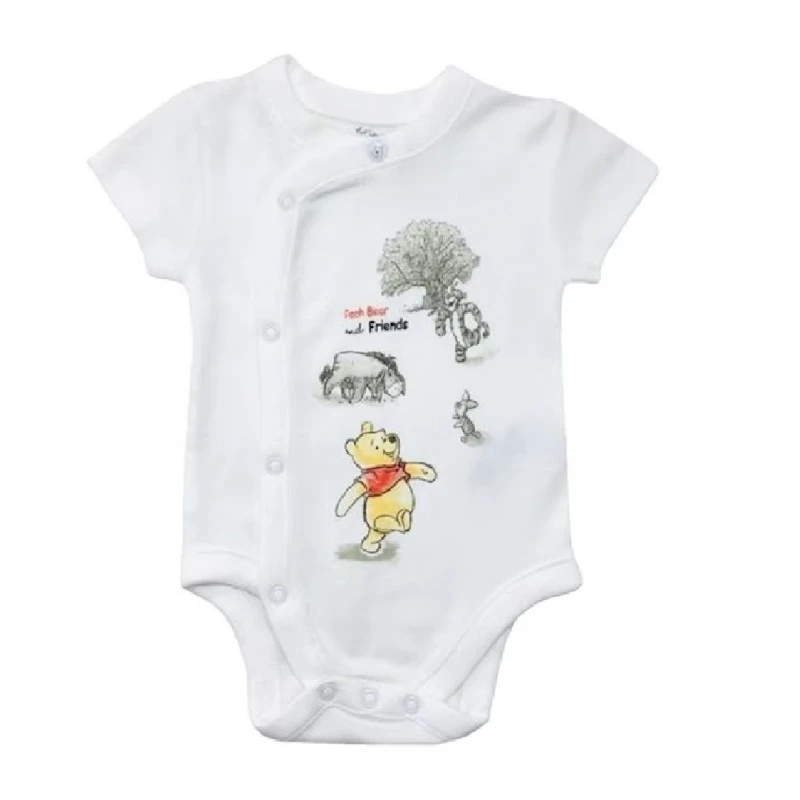 Детско боди, Disney, Winnie The Pooh MW005, Бял, 3-6 месеца, 62-68 см