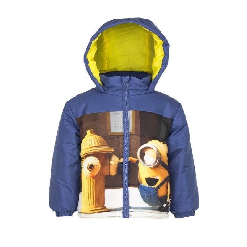 Детско яке Minions, Disney, РН 1525, Син, Многоцветен, 5 години, 110 см