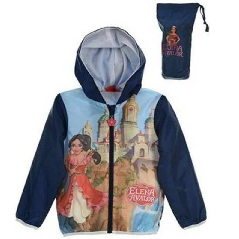 Детско яке Elena of Avalor, Disney Princess, ER1275, Дъждобран, Син, Многоцветен, 3 години, 98 см