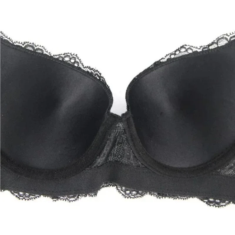 Дамски сутиен, Ohyeah lady, B4041-1, Безшевен, Черен, 38E