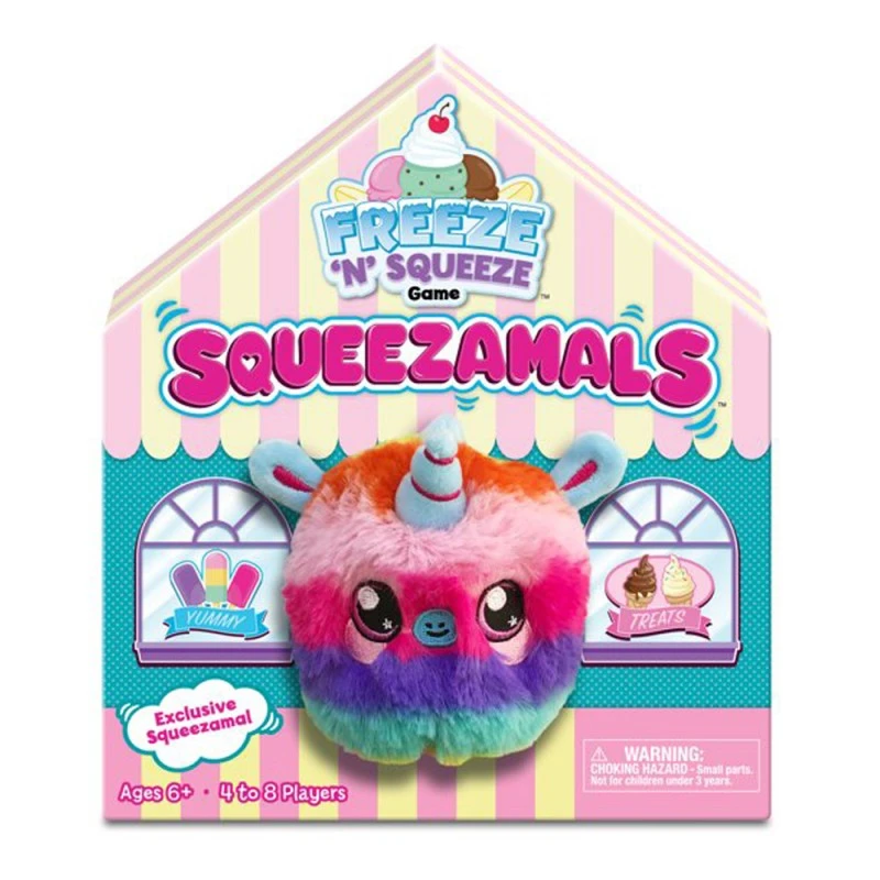 Игра Squeezamals Freeze N Squeeze  007194,  4-8 Играча, Многоцветен