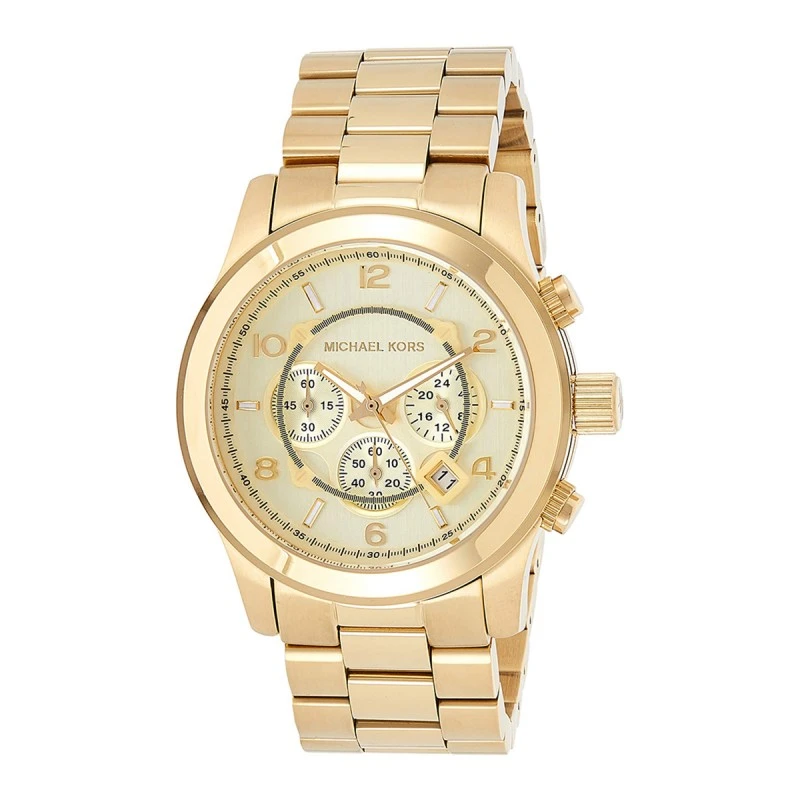 Мъжки часовник хронограф Michael Kors MK8077, Златист, *16216763, 11-26-756