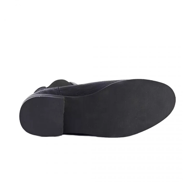 Дамски боти Snow Chelsea 16741378 15-600, Топла подплата от вълна, С ластици, Естествена кожа, Черен, 42 EU