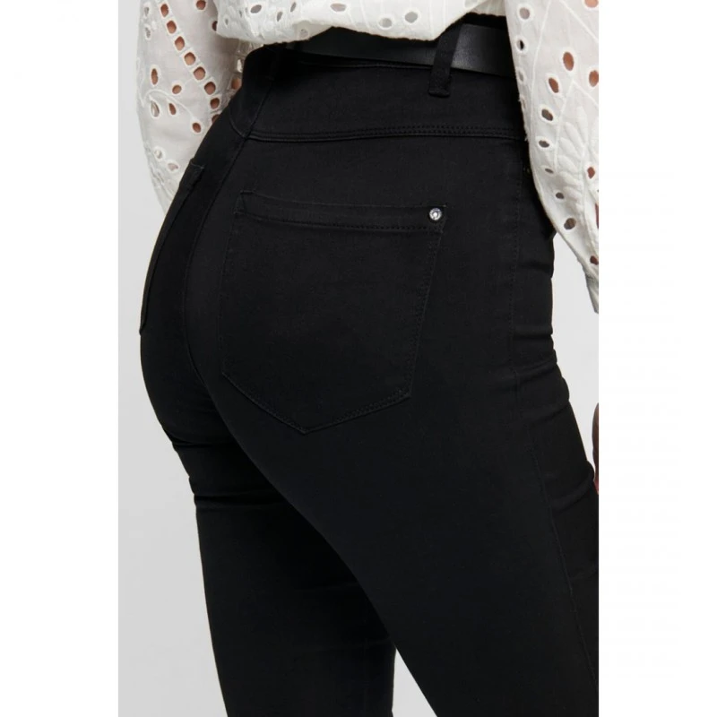 Дамски дънки Only AZ2198-180407208, HIGH SKINNY FIT, Памучни, Черен, WS L30