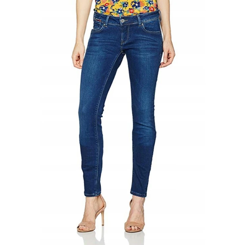 Дамски дънки Tommy Hilfiger 193518799 10-21, Skinny, Ниска талия, Памук, Син, W28-L30