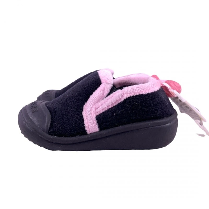 Бебешки пантофи Chippo Baby 30115, 18-22, Ароматизирани, Черен/Розов, Размер 6, 11.5см, 19-20 EU, 18 месеца