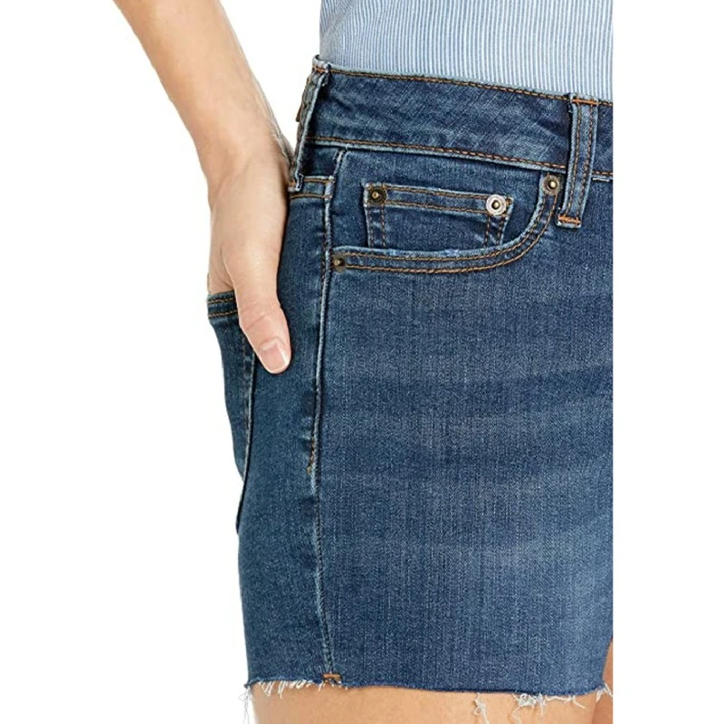 Дамски къси панталони Find Goodthreads AZ14125-3179572, Дънкови, Памук, Син, 24