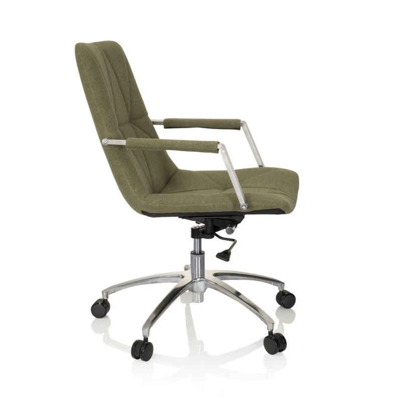 Офис стол hjh office 670986 SARANTO II 4676032 33-69, Механизъм за накланяне, Регулируема височина, Зелен