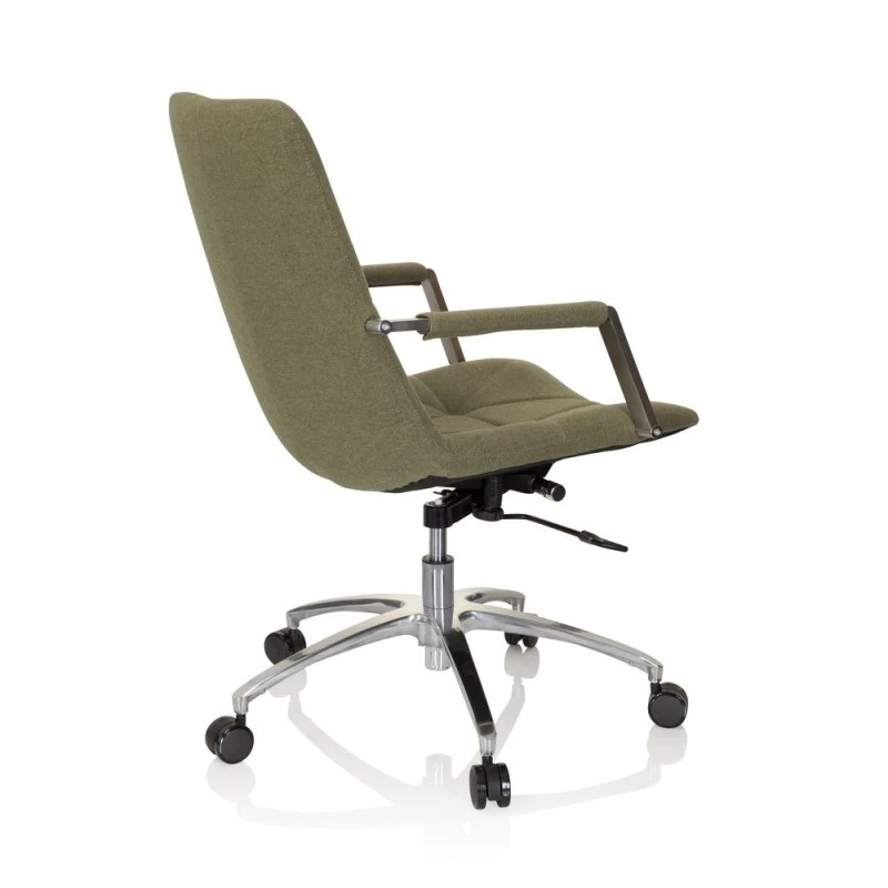 Офис стол hjh office 670986 SARANTO II 4676032 33-69, Механизъм за накланяне, Регулируема височина, Зелен