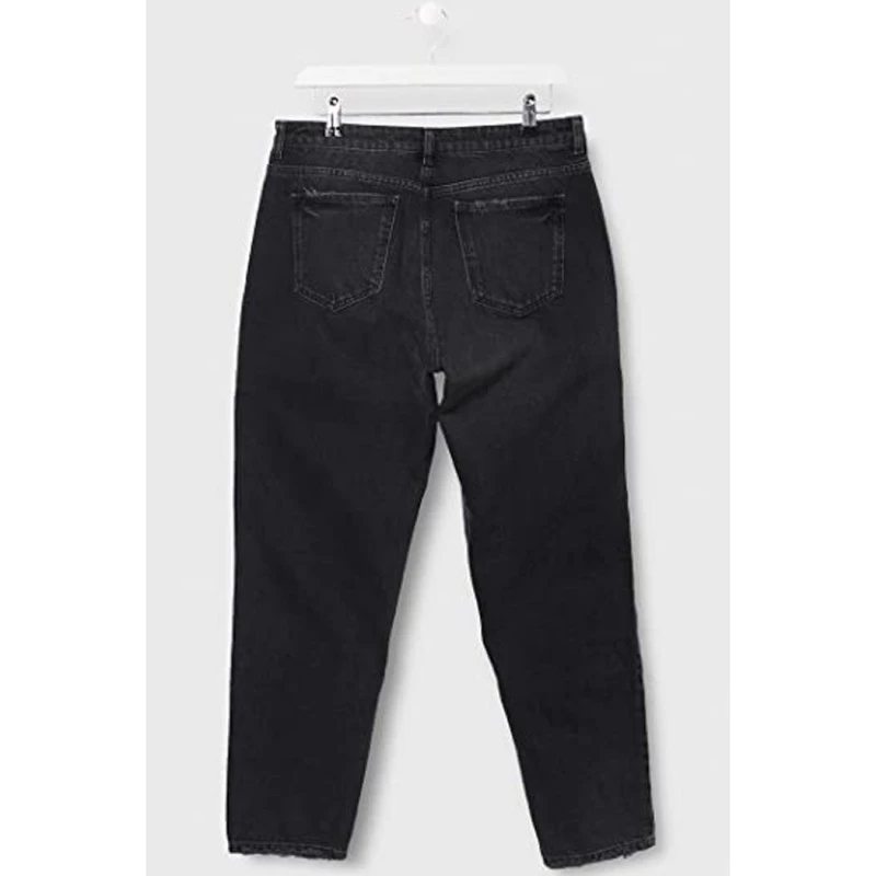 Дамски дънки Find AZ14125-5278315-2293942, С мъниста, Памук, Черен, W36-L32