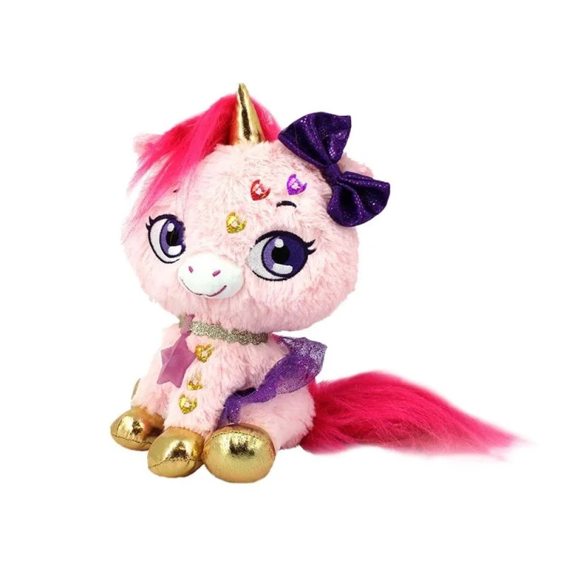 Плюшена играчка, Shimmer Stars, Еднорог "Блясъчка" с аксесоари, розов