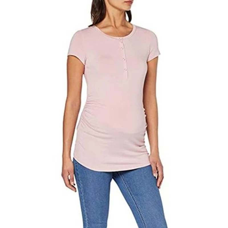 Дамска тениска за бременни Find Bellinella AZ14125-6799288, Произведено в ЕС, Розов, 36 S