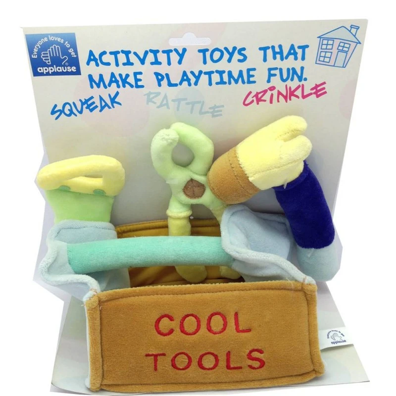 Плюшена играчка Russ Berrie COOL TOOLS ACTIVITY BOX