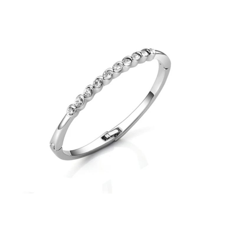 Дамска гривна Philip Jones, с кристали® Elements, Сребрист, 16743729 11-26-162