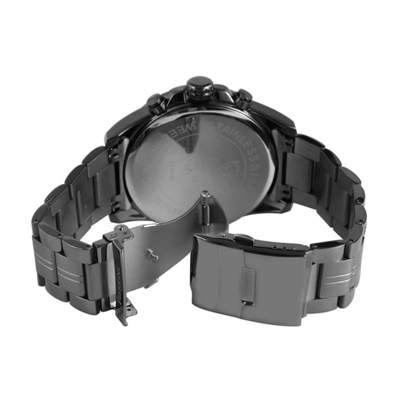 Мъжки часовник Pierrini 4049096682994 #CHSV-PR-82994, Черен